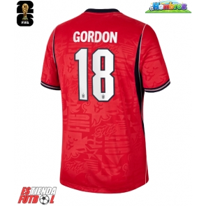 Inglaterra Anthony Gordon #18 Segunda Equipación Mundial 2026 Manga Corta